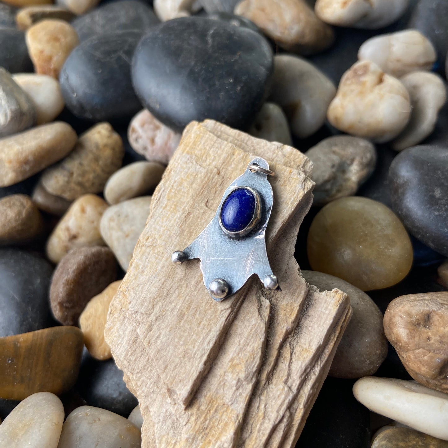 Lady Bluebell Sterling Silver Neclace