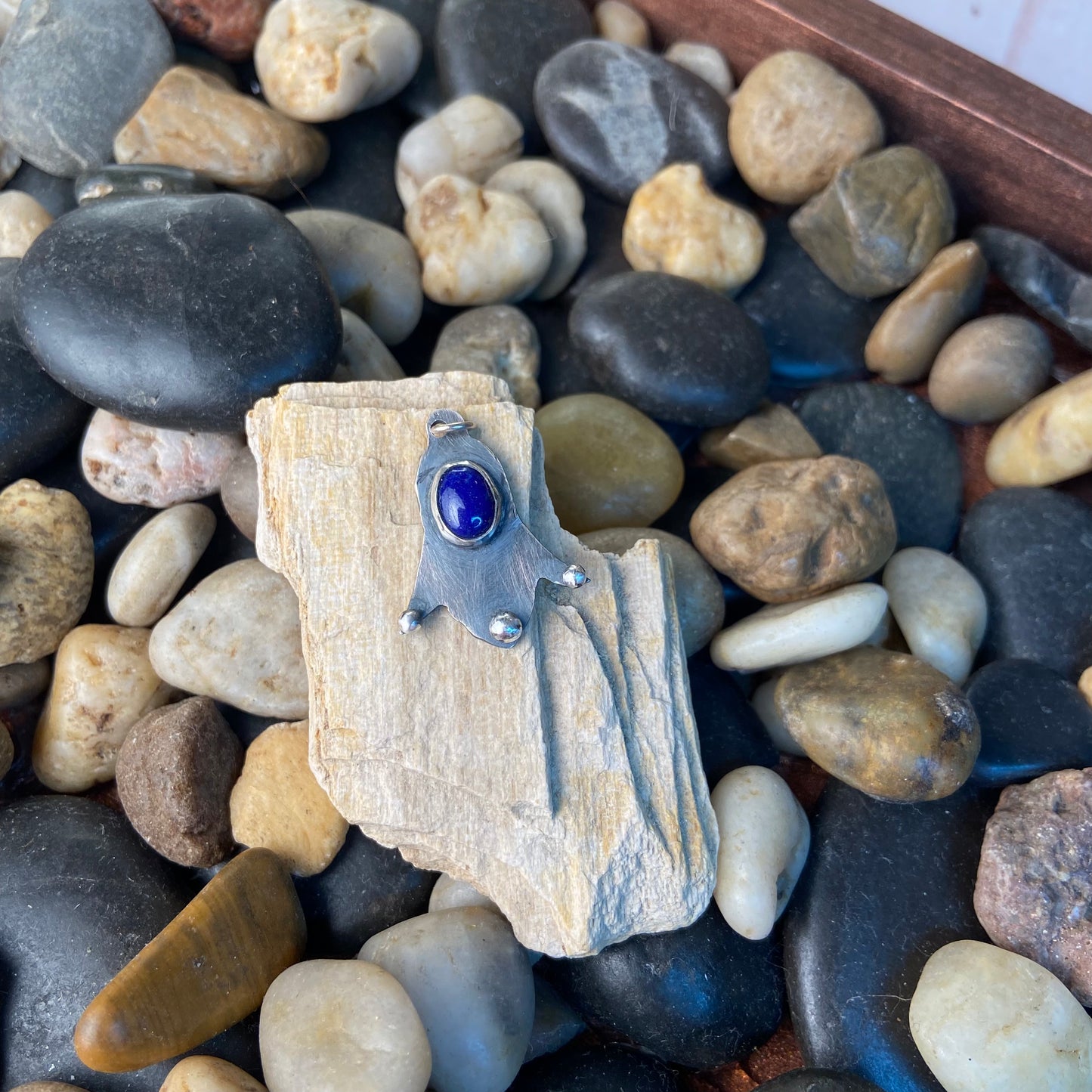 Lady Bluebell Sterling Silver Neclace