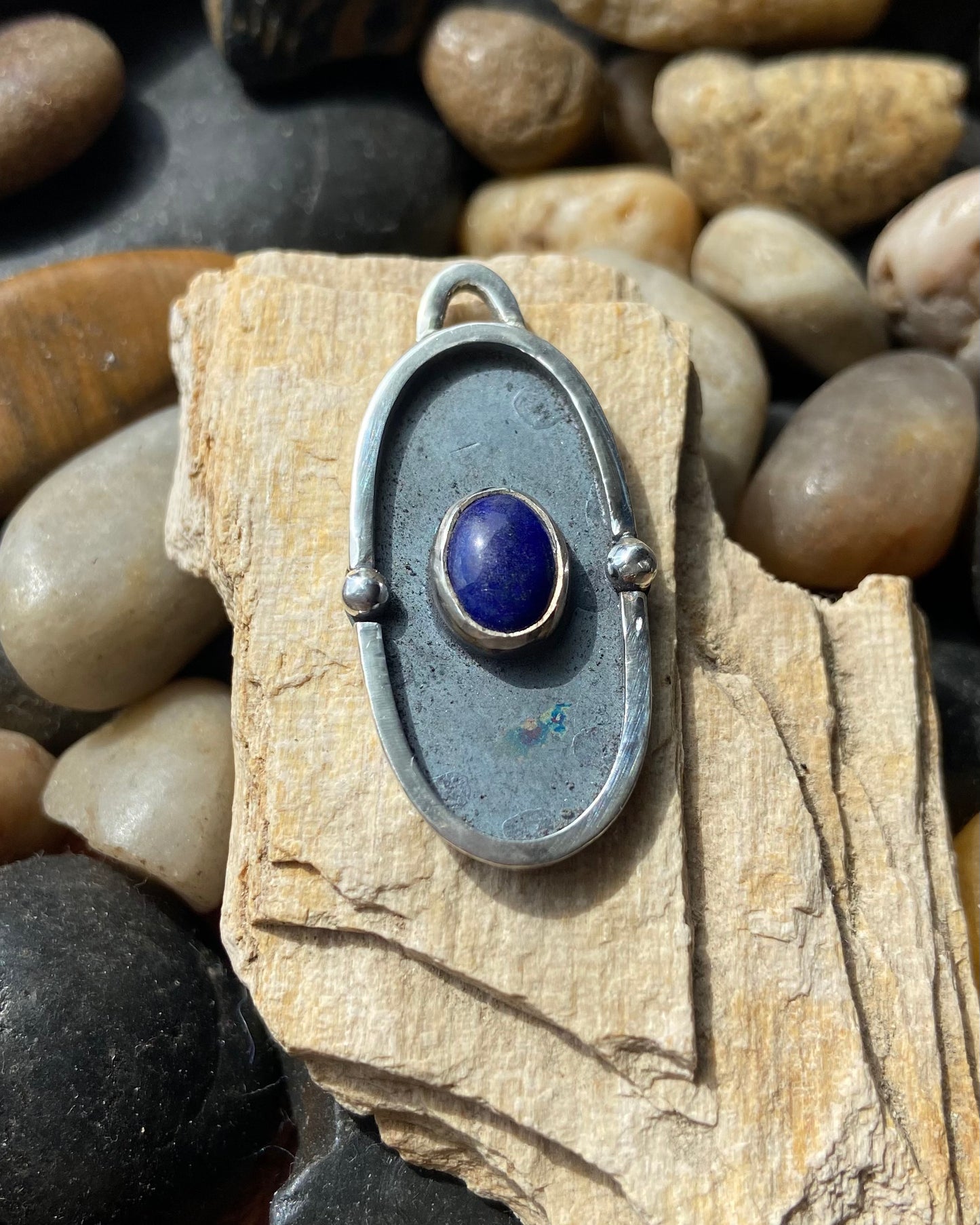 The Wisdom Stone Sterling Silver Pendant