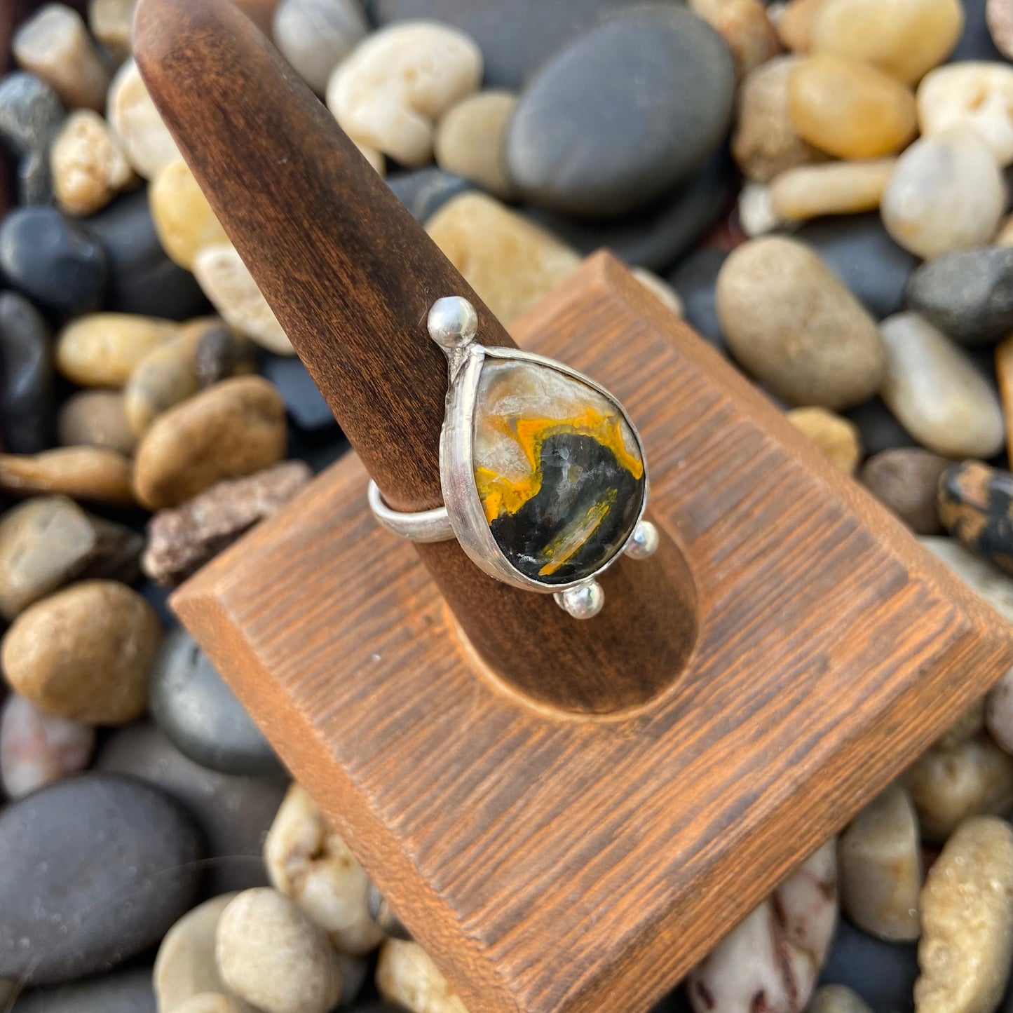 The Pollinator Sterling Silver Ring