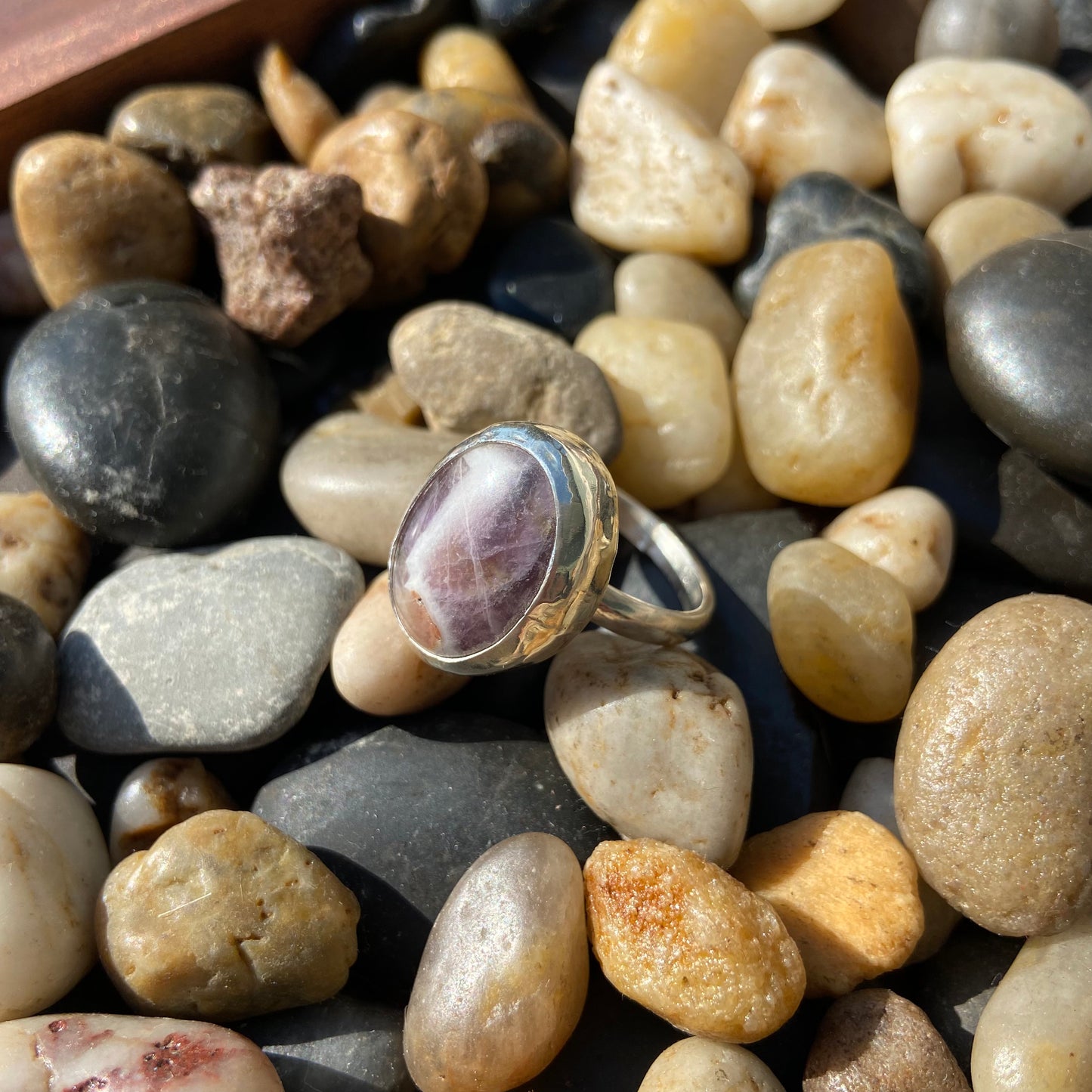 Lady Amethyst Sterling Silver Ring