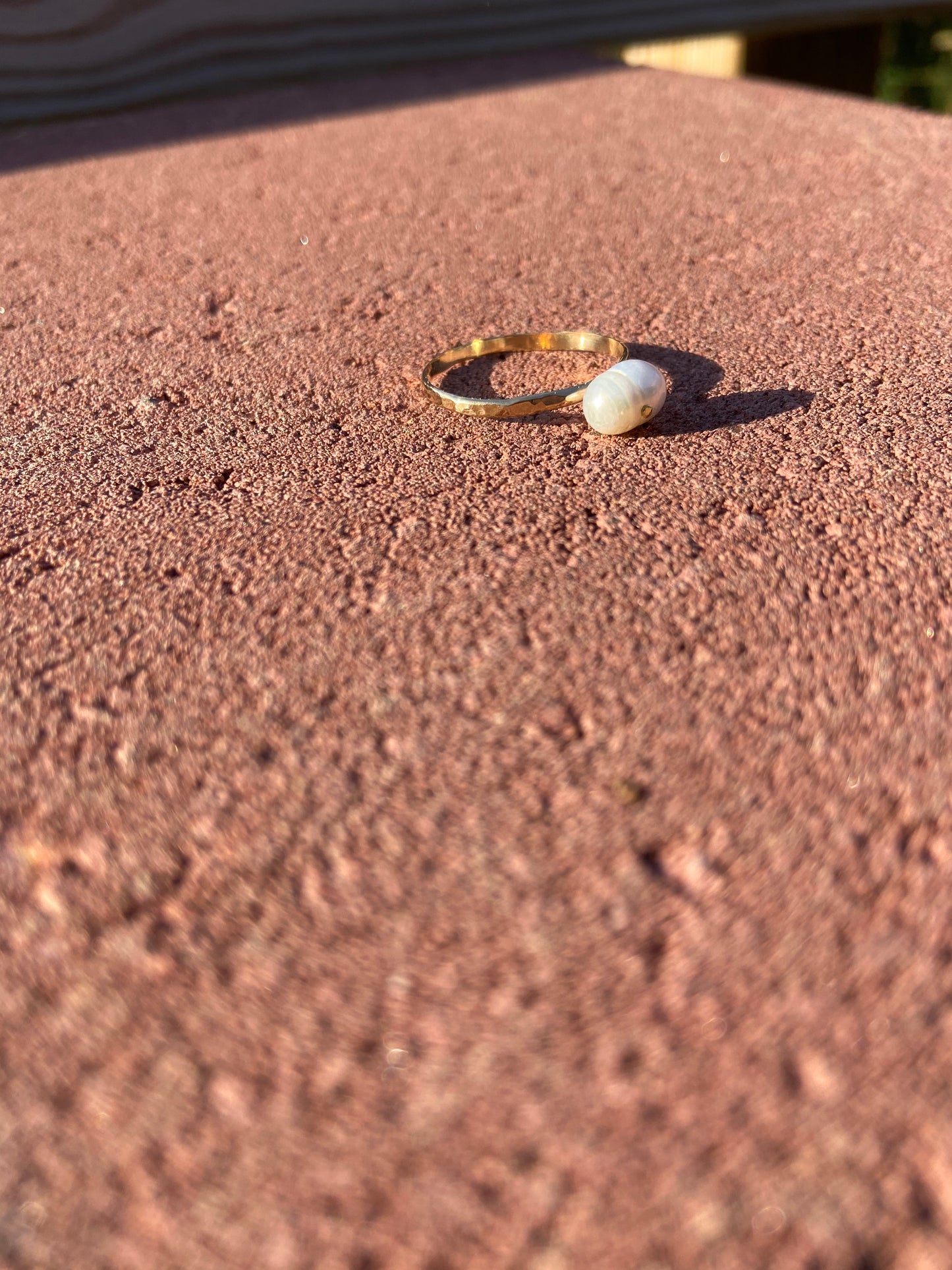 Madame Pearl 14k Gold Ring