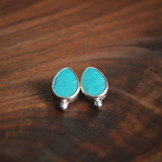Denali Mountain Stud Earrings