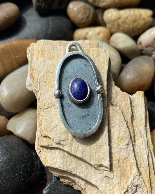 The Wisdom Stone Sterling Silver Pendant