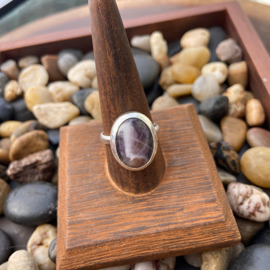 Lady Amethyst Sterling Silver Ring