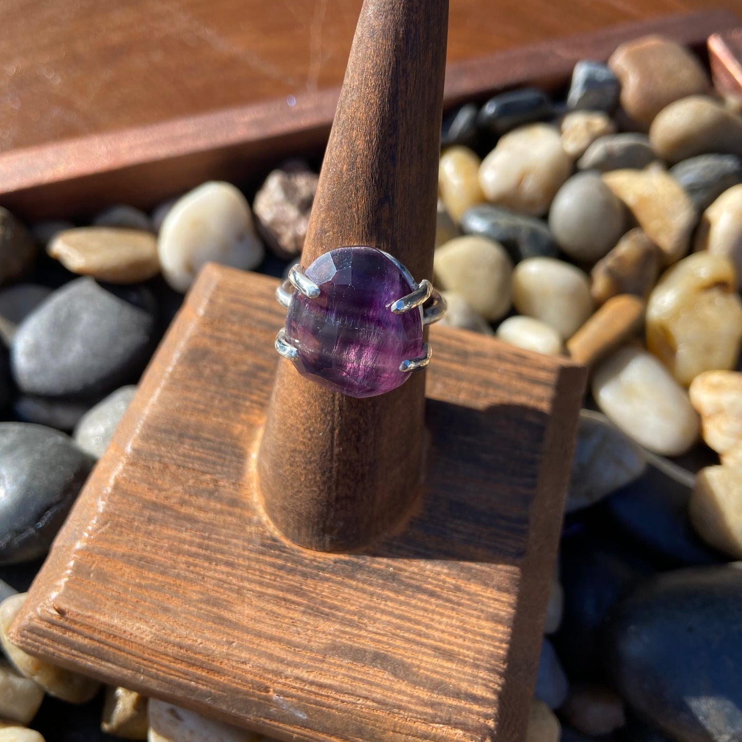 Crystal Visions Sterling Silver Ring