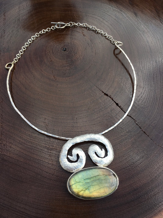 Spirit of Saint John Sterling Silver Necklace